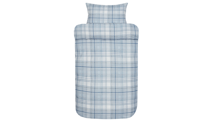 Høie David sengetøj 140x200/60x63 cm blå