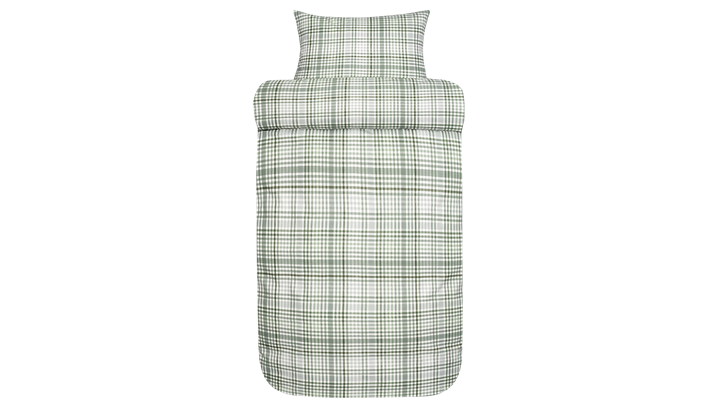 Høie David sengetøj 140x200/60x63 cm grøn