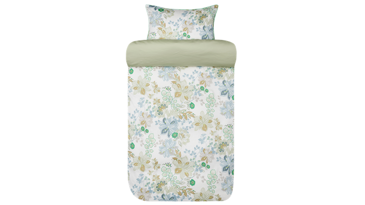Høie Cassandra sengetøj 200x220/2x60x63 cm lysegrøn