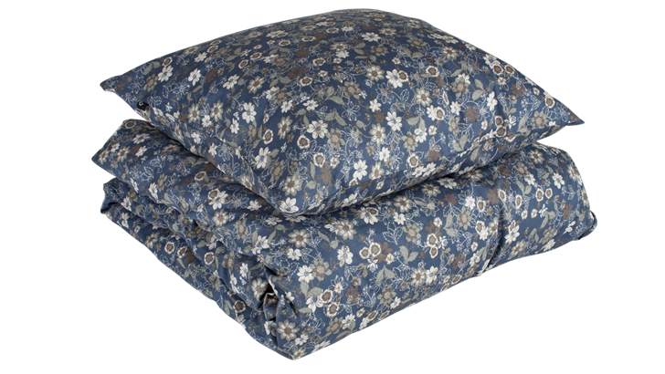 Nordisk Tekstil Abeline sengetøj 140x220/60x63 cm blå