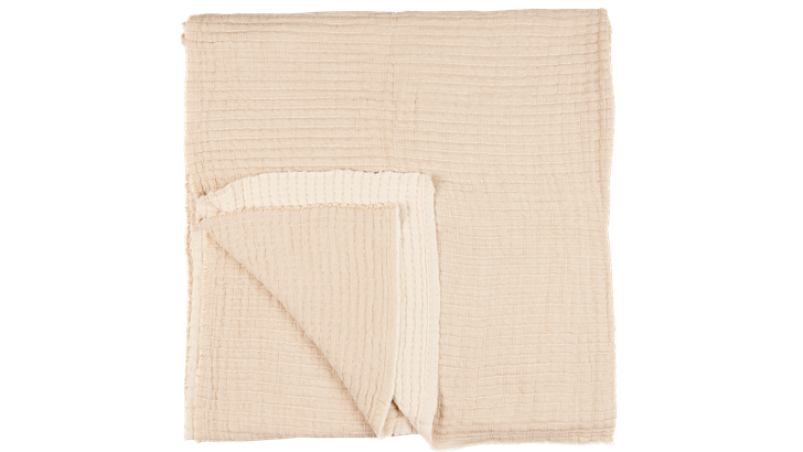 Ib Laursen sengetæppe 150x220 cm natur/off white