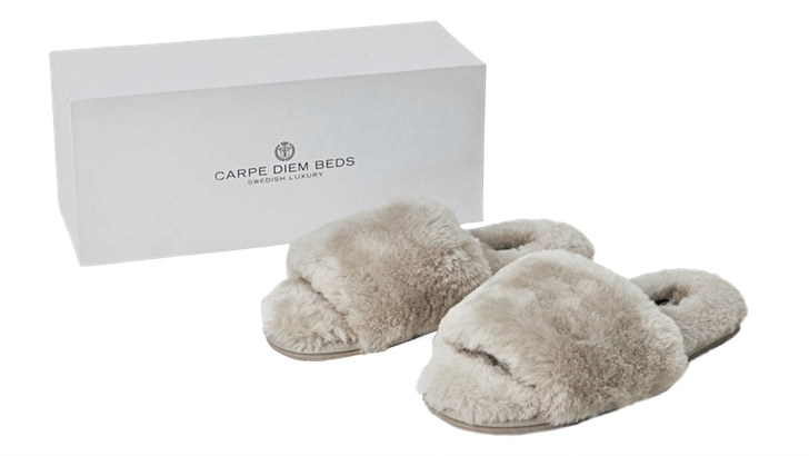Carpe Diem Beds Slippers warm grey (str. 36-37)