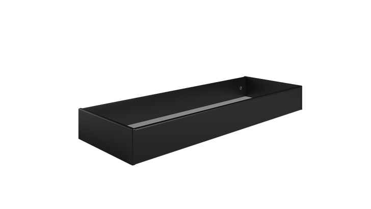 Kaagaard sengeskuffe model 100 200x65x21 cm sort