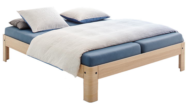 Auping Auronde elevationsseng 100x210 cm inkl. Elite madras