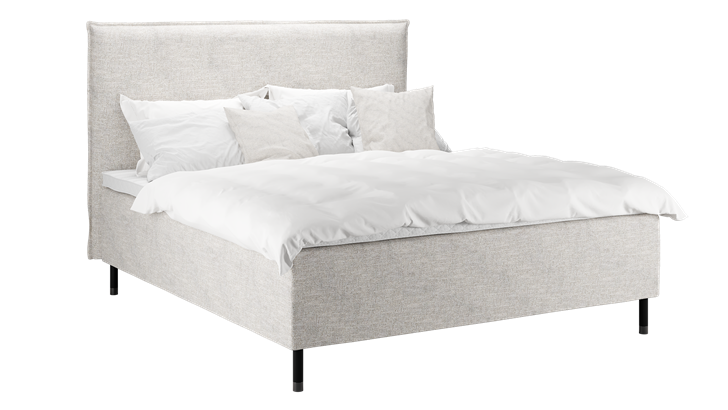 Wonderland W6 boxmadras 160x200 cm med helt betræk