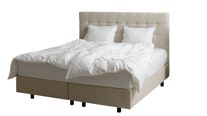 TEMPUR Boxspring kontinentalseng 100x210 cm inkl. Prima SmartCool skummadras