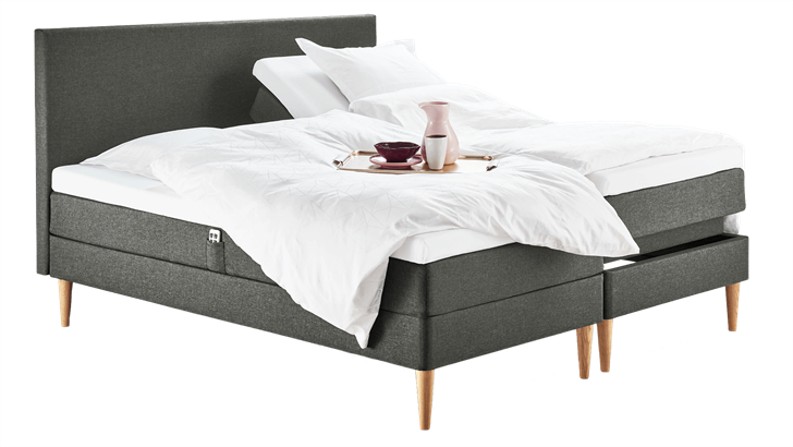 TEMPUR Dual elevationsseng 90x200 cm