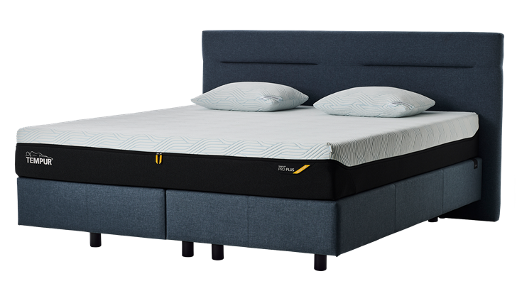 TEMPUR Spring Box kontinentalseng 180x200 cm inkl. Pro Plus CoolQuilt skummadras