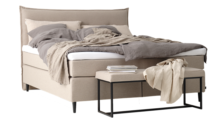 Viva Lux kontinentalseng 180x200 cm med 3-delt betræk