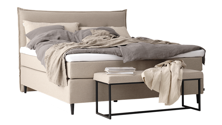 Viva Lux kontinentalseng 210x210 cm med 2-delt betræk