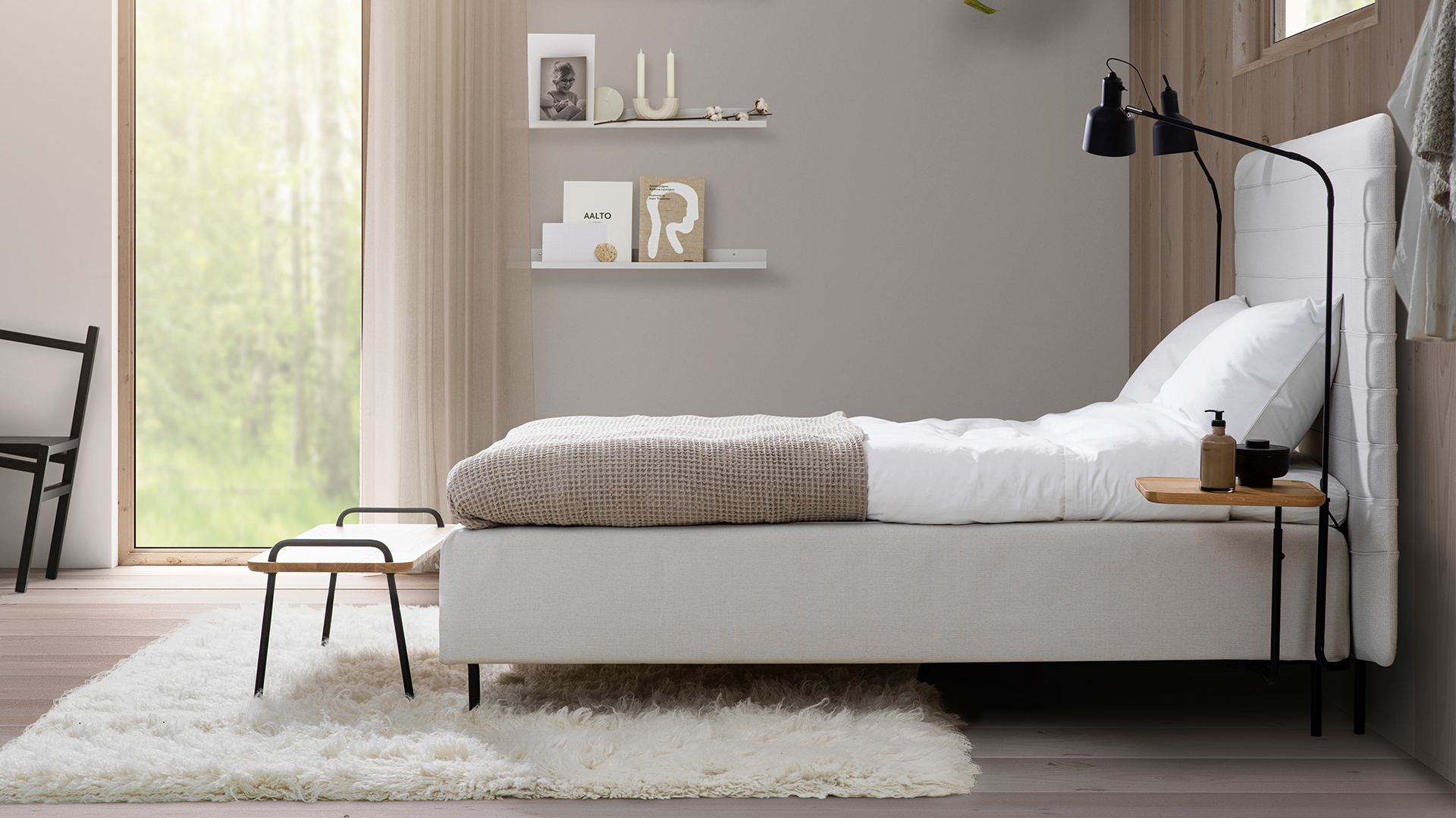 Jensen J5 boxmadras 140x200 cm