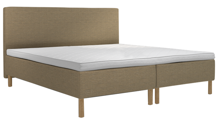 Jensen J6 boxmadras 180x200 cm med delt betræk