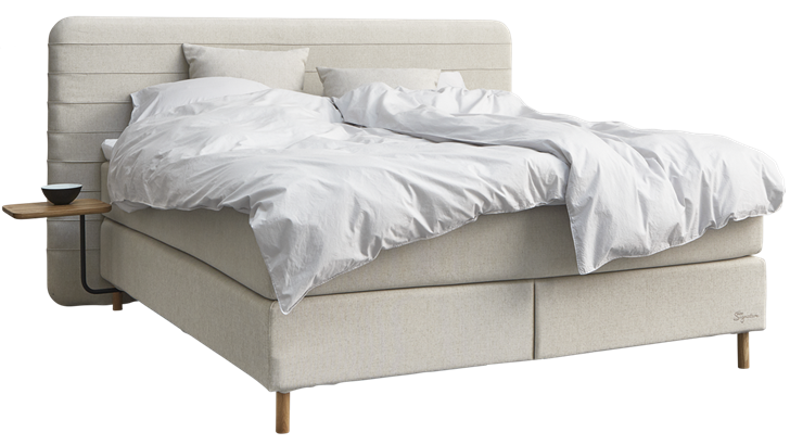 Jensen J5 kontinentalseng 160x200 cm med 3-delt betræk