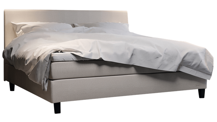 Jensen J2 kontinentalseng 180x200 cm med 2-delt betræk