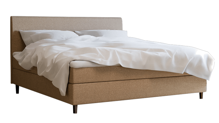 Jensen J2 kontinentalseng 160x200 cm med 2-delt betræk