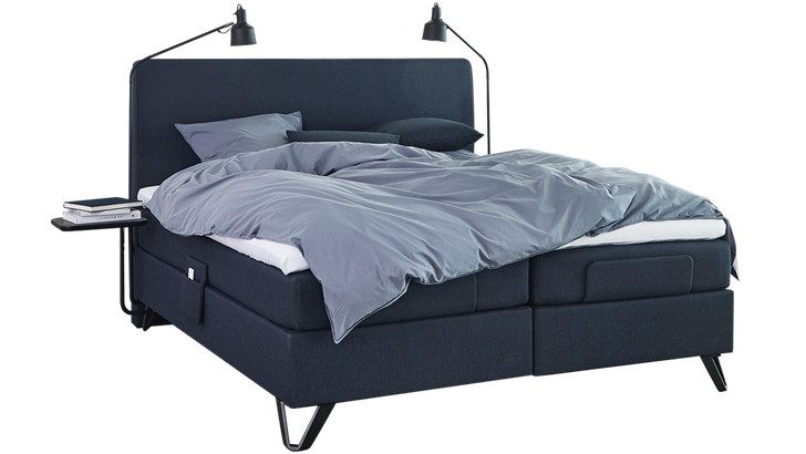 Jensen J4 Aqtive 2 elevationsseng 160x200 cm