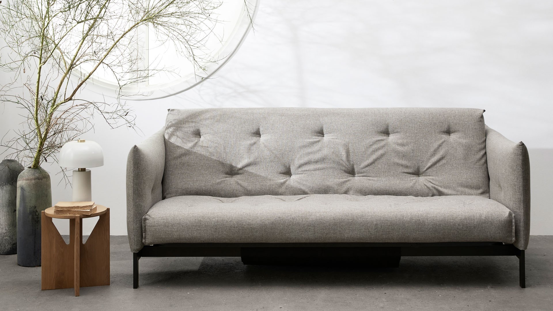 Innovation Living Læsø sovesofa 140x200 cm med armlæn