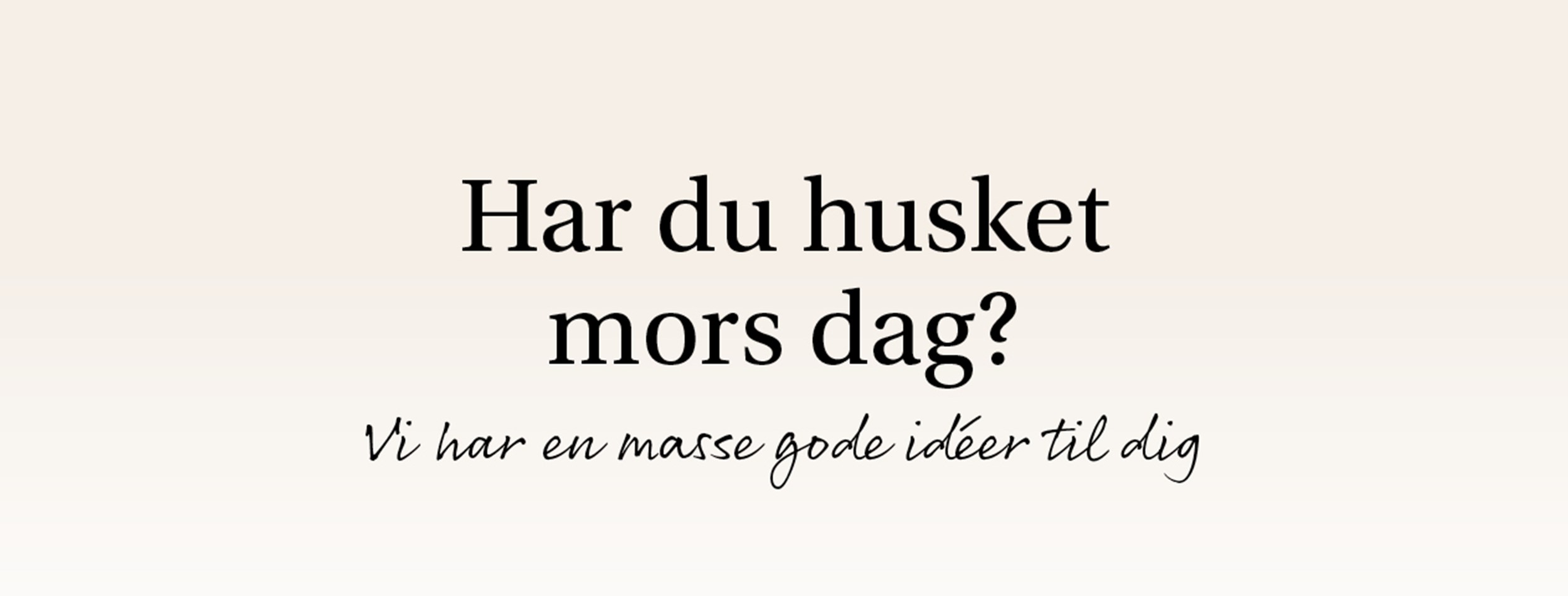 Topbanner Morsdag 2025