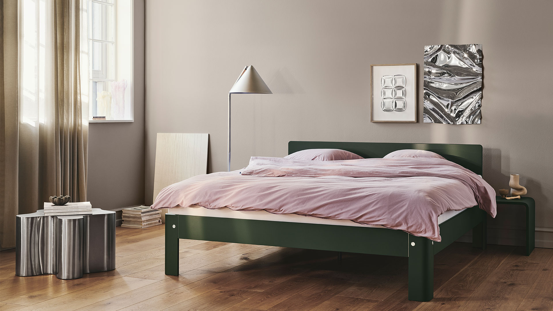 Auping Noa L s Sengeramme Med Hjul 140x200 Cm H j til 1 Bund Auping Noa L s Sengeramme Med Hjul 140x200 Cm H j til 1 Bund